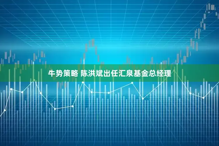 牛势策略 陈洪斌出任汇泉基金总经理
