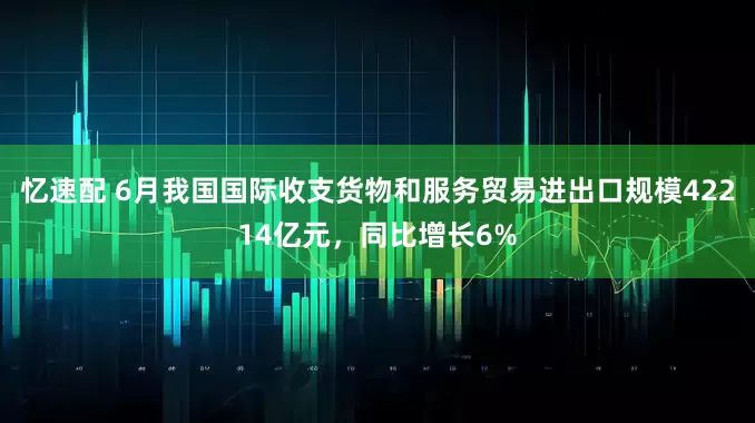 忆速配 6月我国国际收支货物和服务贸易进出口规模42214亿元，同比增长6%